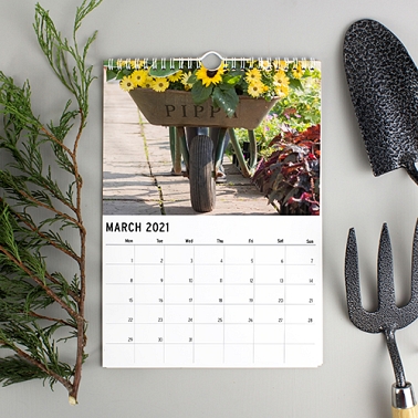 Personalised Gardening Calendar Delivery to UK